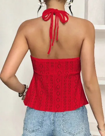 Top SHEIN, rosu