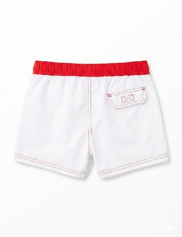 Short de baie Zara, alb