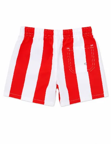 Short de baie Zara, rosu
