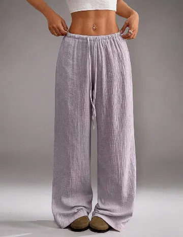 Pantaloni SHEIN, mov
