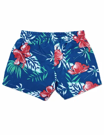 Short de baie Zara, albastru