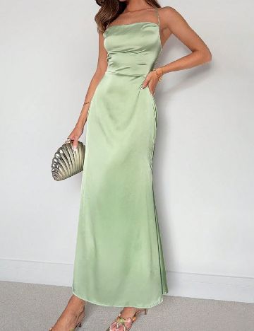 Rochie lunga SHEIN, verde