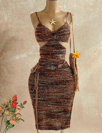 Rochie scurta SHEIN, mix culori