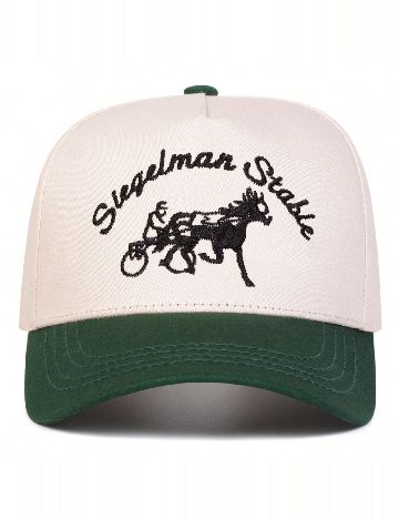 Sapca SHEIN, crem/verde