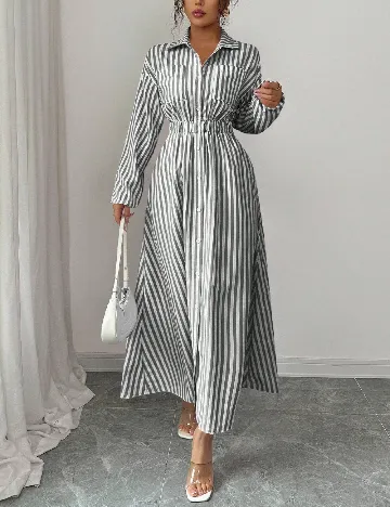 Rochie lunga SHEIN, gri