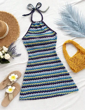 Rochie scurta SHEIN, mix culori