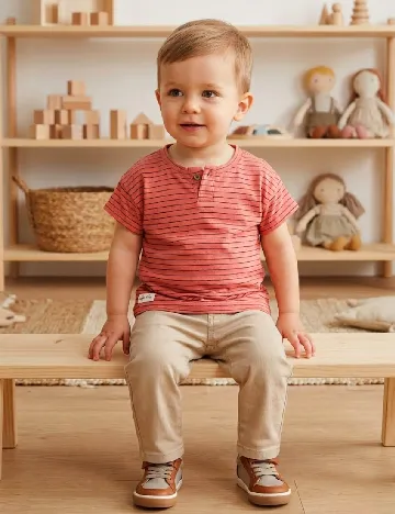 Tricou Zara, rosu