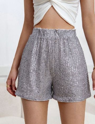 Pantaloni scurti SHEIN, gri