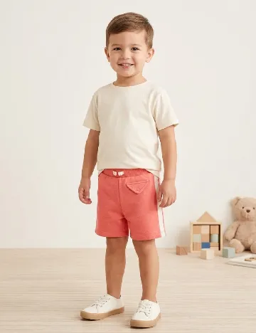 Pantaloni scurti Zara, rosu