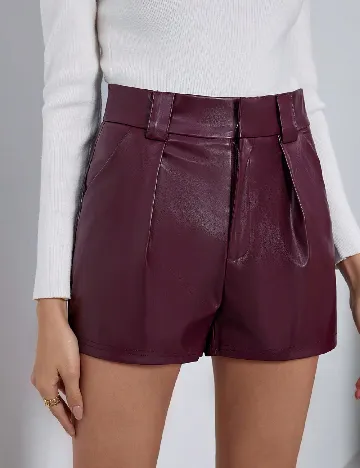 Pantaloni scurti SHEIN, visiniu