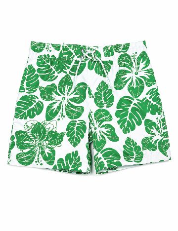 Short de baie Zara, verde
