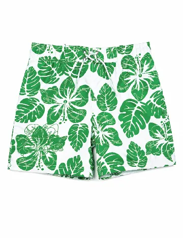 Short de baie Zara, verde