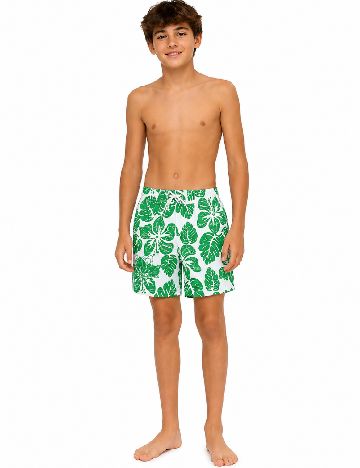 Short de baie Zara, verde