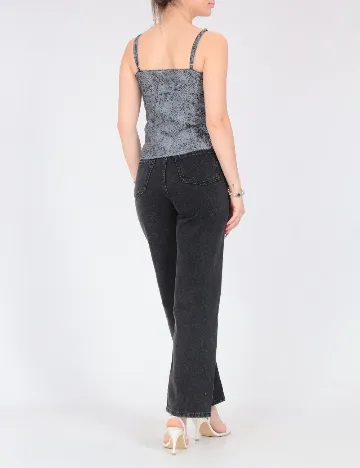 Top Bershka, gri