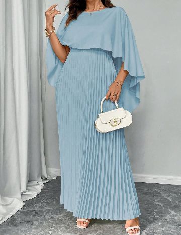 Rochie lunga SHEIN CURVE, albastru