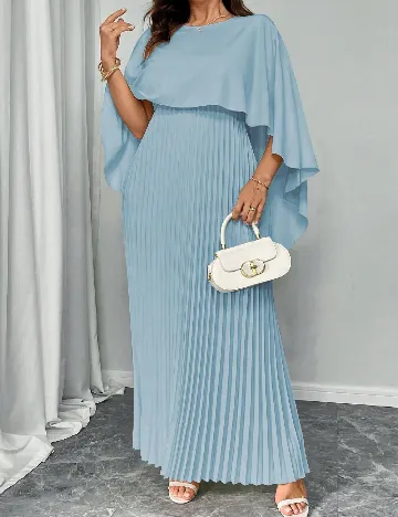 Rochie lunga SHEIN CURVE, albastru