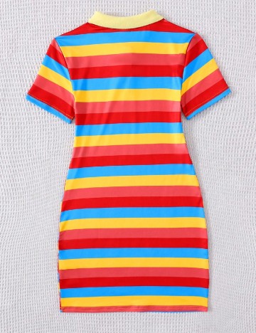 Rochie Shein Kids, mix culori