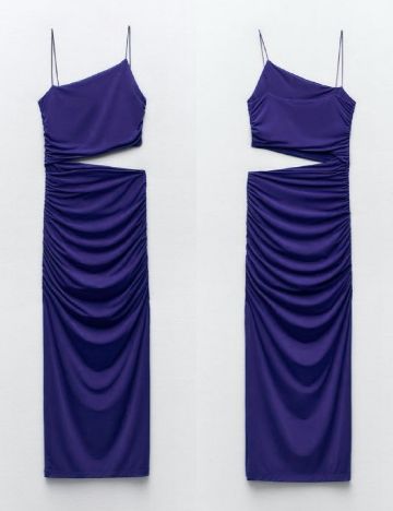 Rochie lunga Zara, albastru