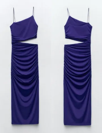 Rochie lunga Zara, albastru