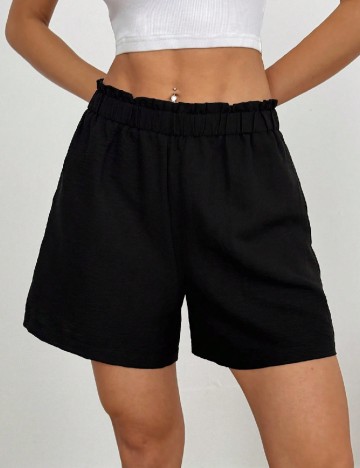 Pantaloni scurti SHEIN, negru