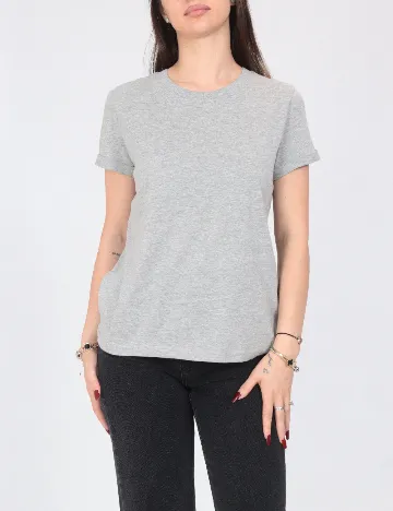 Tricou Bershka, gri