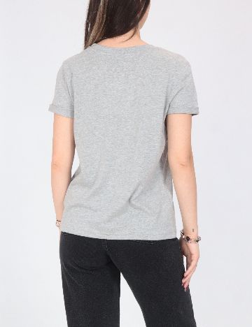 Tricou Bershka, gri