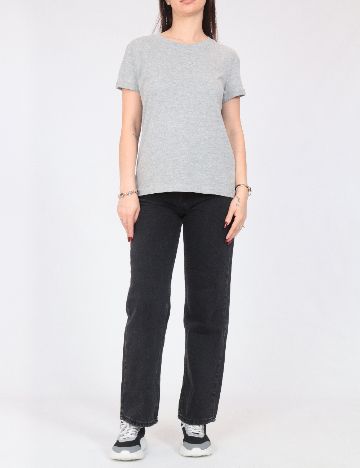 Tricou Bershka, gri