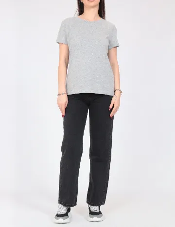 Tricou Bershka, gri