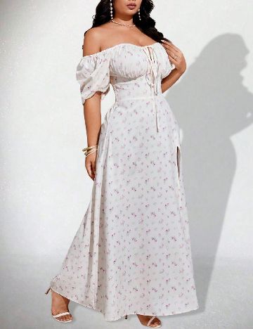 Rochie lunga SHEIN CURVE, floral