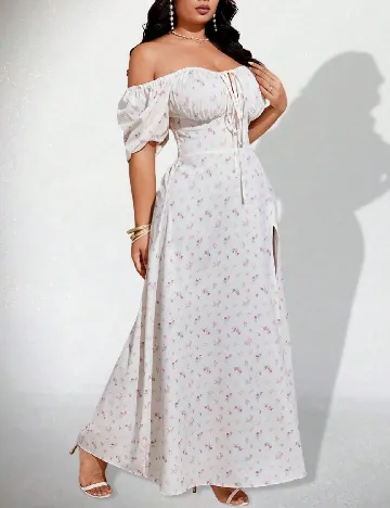Rochie lunga SHEIN CURVE, floral