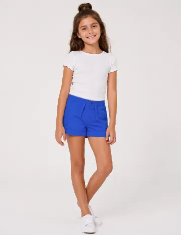 Pantaloni scurti Zara, albastru