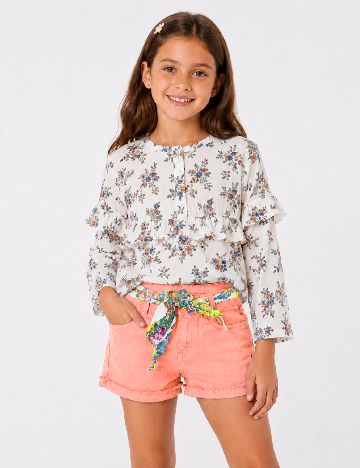 Pantaloni scurti Zara, roz