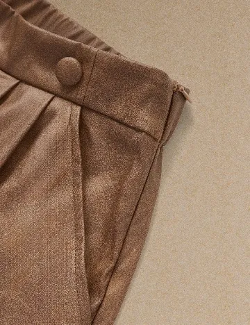 Pantaloni scurti SHEIN, maro
