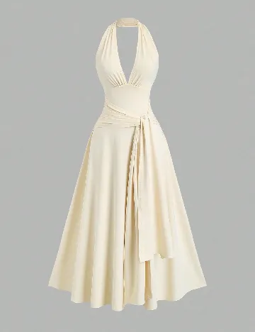 Rochie medie SHEIN, galben