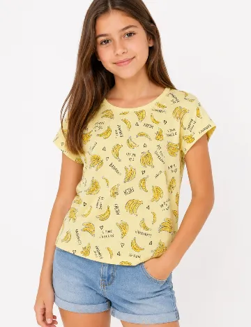 Tricou Zara, galben