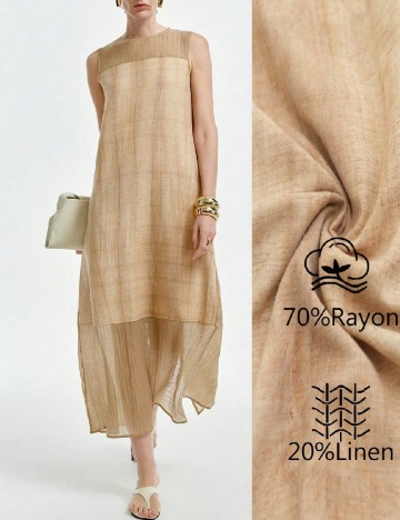 Rochie lunga SHEIN, maro