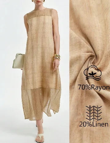 Rochie lunga SHEIN, maro