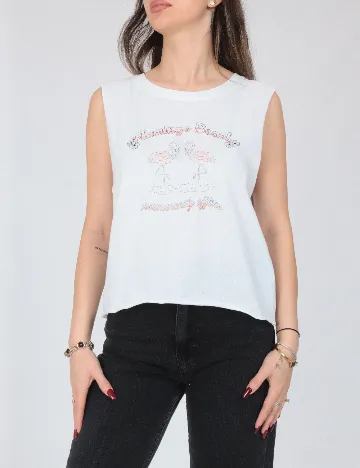 Maiou Pull&Bear, alb
