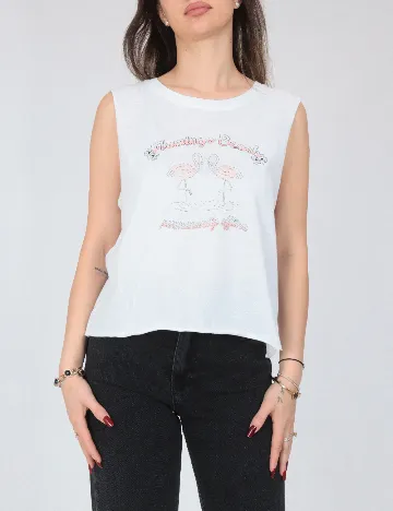 Maiou Pull&Bear, alb