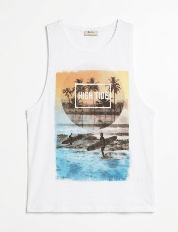 Maiou Bershka, alb