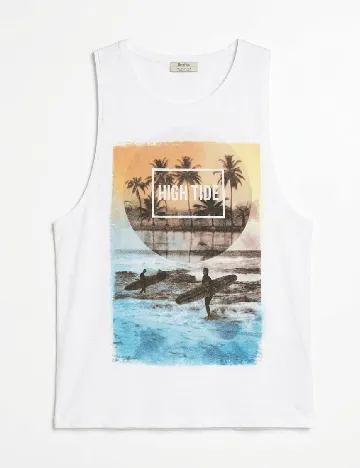 Maiou Bershka, alb