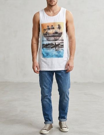 Maiou Bershka, alb