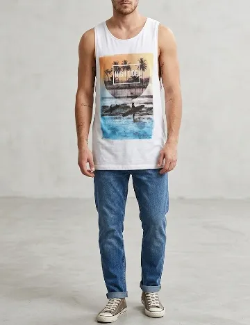 Maiou Bershka, alb