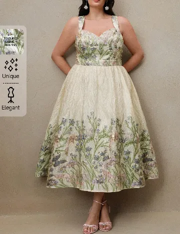 Rochie medie Anewsta Curve, mix culori