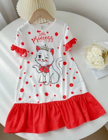Rochie Shein Kids, alb