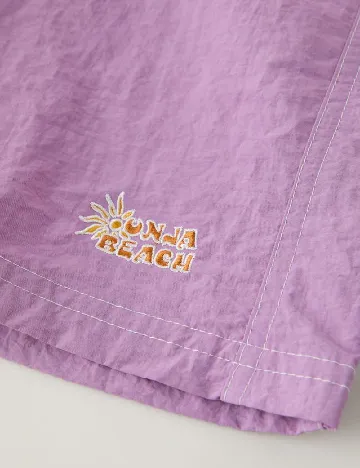 Pantaloni scurti Zara, mov