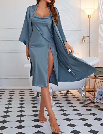 Pijama SHEIN, albastru