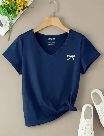 Tricou SHEIN, bleumarin