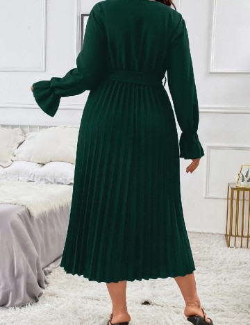 Rochie lunga SHEIN CURVE, verde