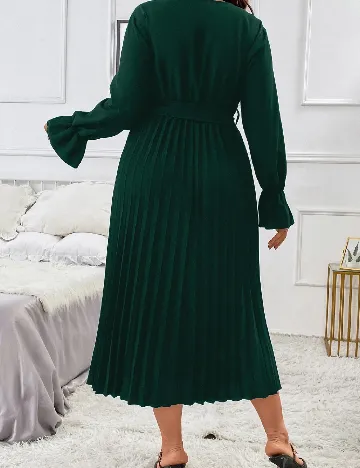 Rochie lunga SHEIN CURVE, verde